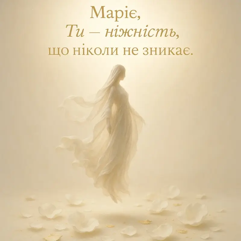 Привітання з днем ангела Марії