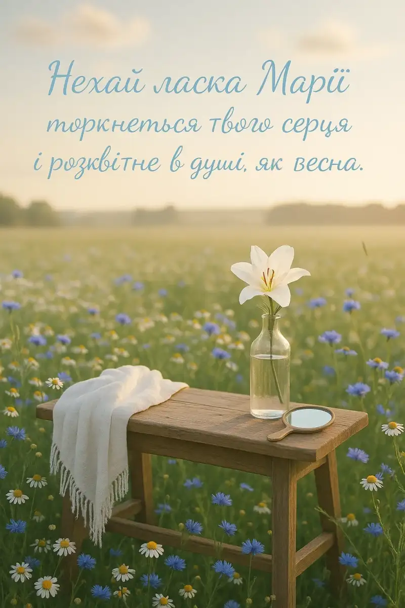 Привітання з днем ангела Марії