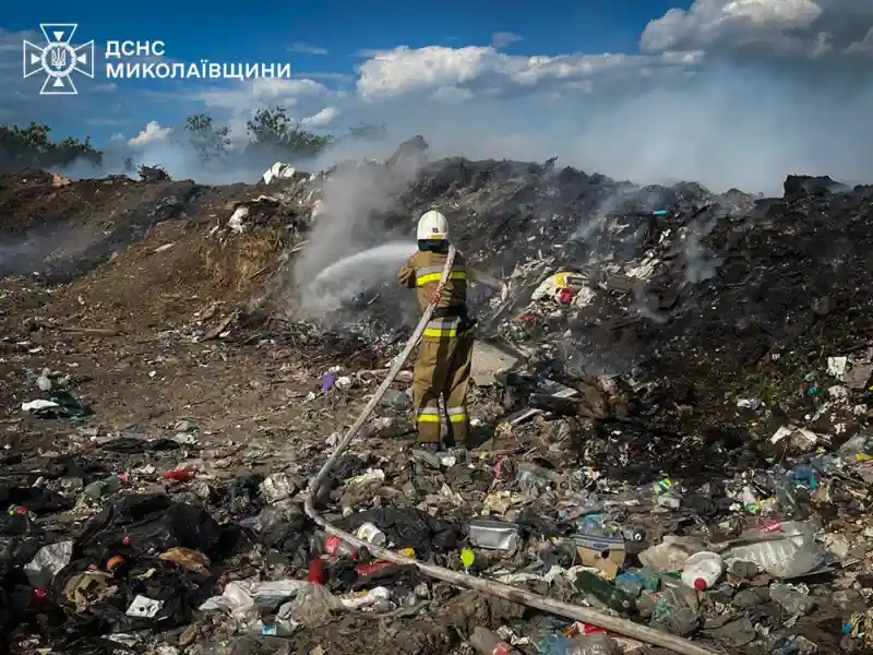Масштабні пожежі на Миколаївщині: за добу вигоріло понад 20 гектарів пшениці